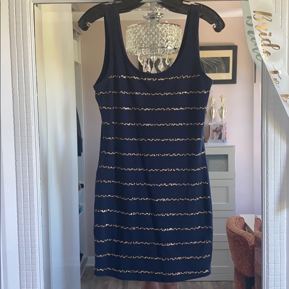 ⚓️ F21 Navy Bodycon Dress
